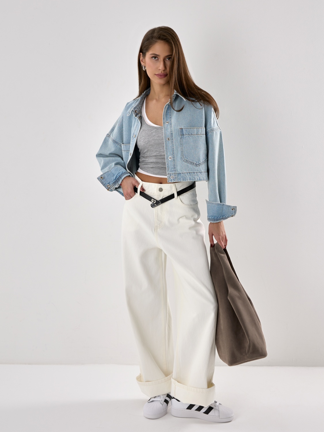 Джинсы WIDE LEG